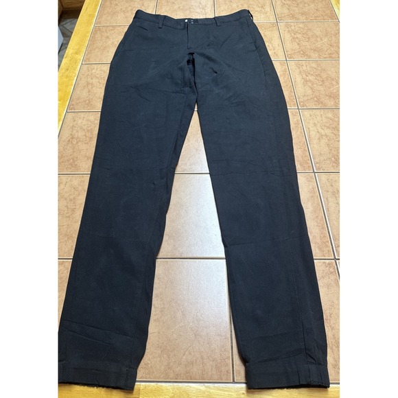 Everlane Performance Traveler Chino Pant Mens 29 x 32 Black Tapered Cuffed Ankle - Picture 1 of 9